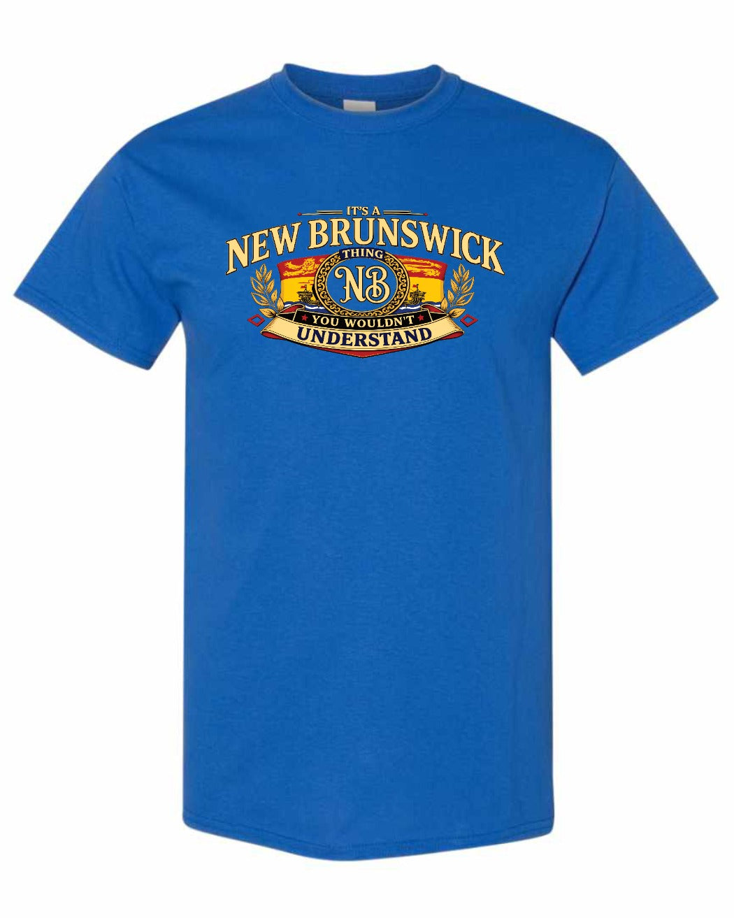 Nb Understand Full Front Men's Tee in Royal