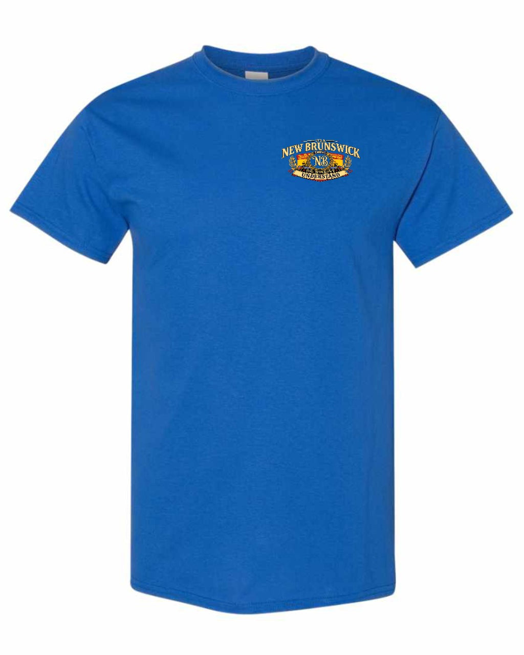 Nb Understand Left Chest and Back Men's Tee in Royal