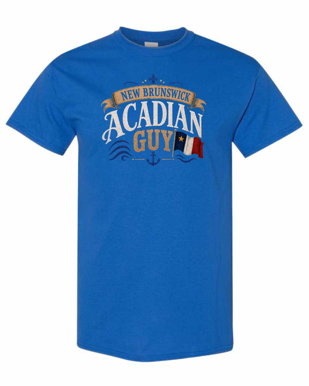 New Brunswick Guy Men's Tee in Royal