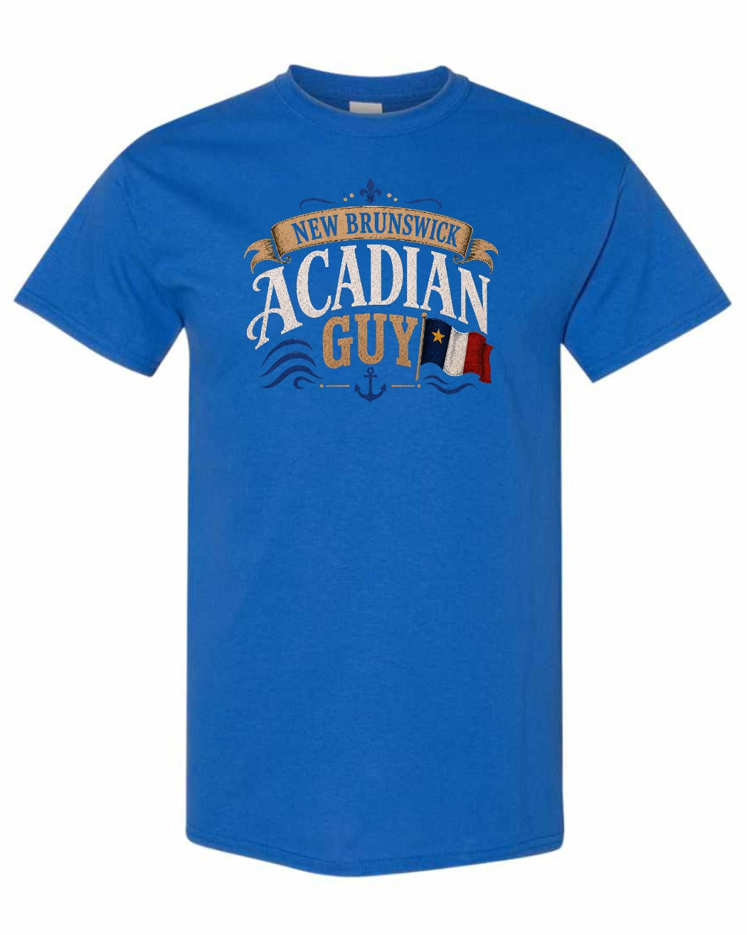 New Brunswick Guy Men's Tee in Royal