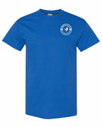 Born and Raised NFLD Heart Flag Left Chest Men's Tee