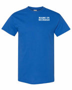 Made in PEI (White Lettering) Left Chest Men's Tee