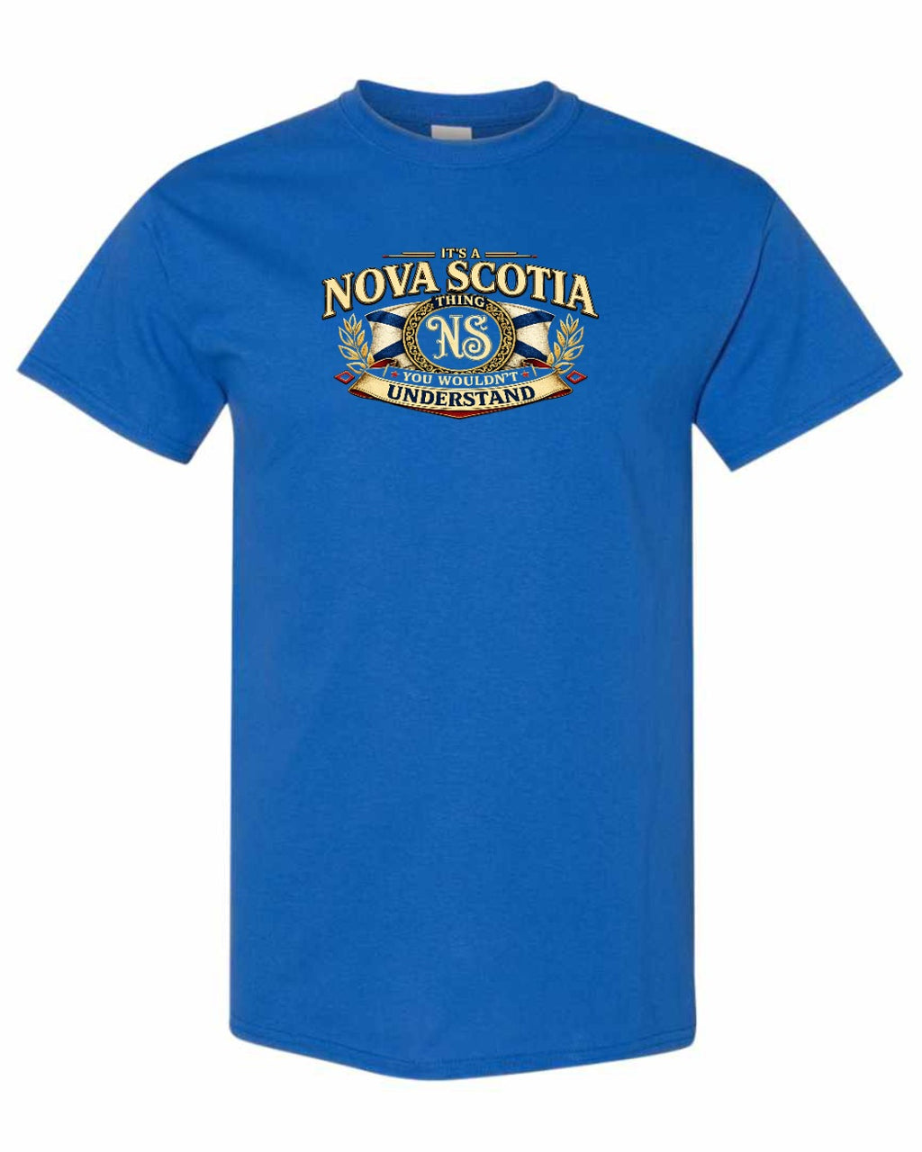 Ns Understand Men's Tee in Royal