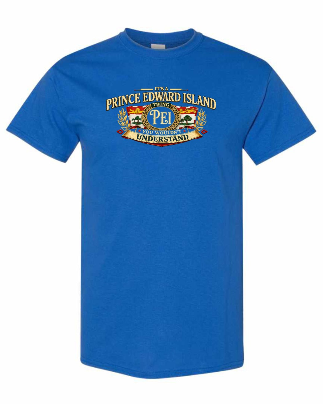 Pei Understand Men's Tee in Royal