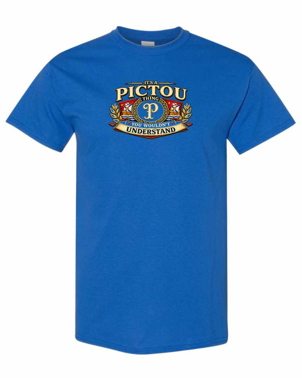 Pictou Understand Men's Tee in Royal