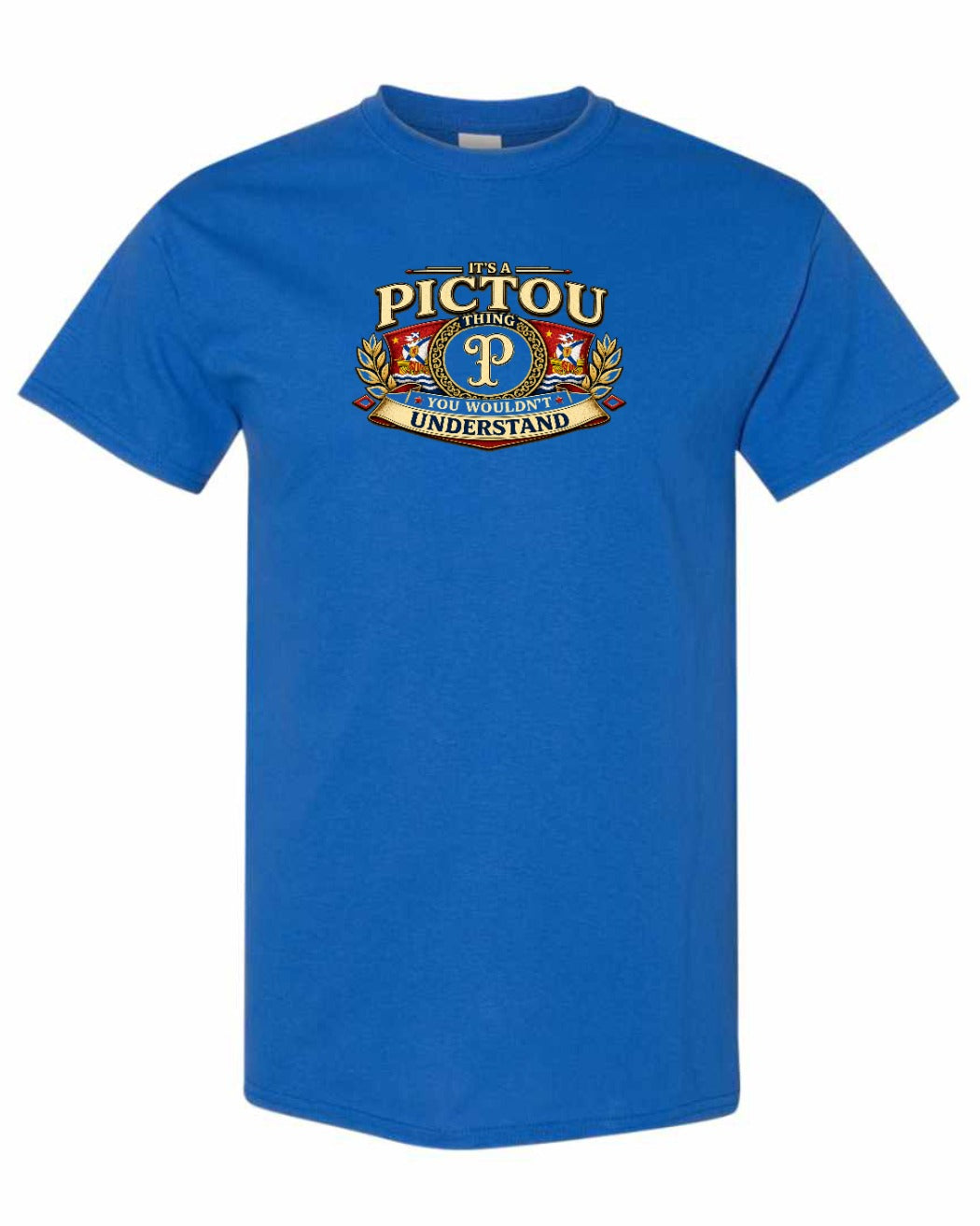 Pictou Understand Men's Tee in Royal