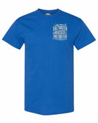 PEI Saltwater Raised Folk Left Chest Men's Tee