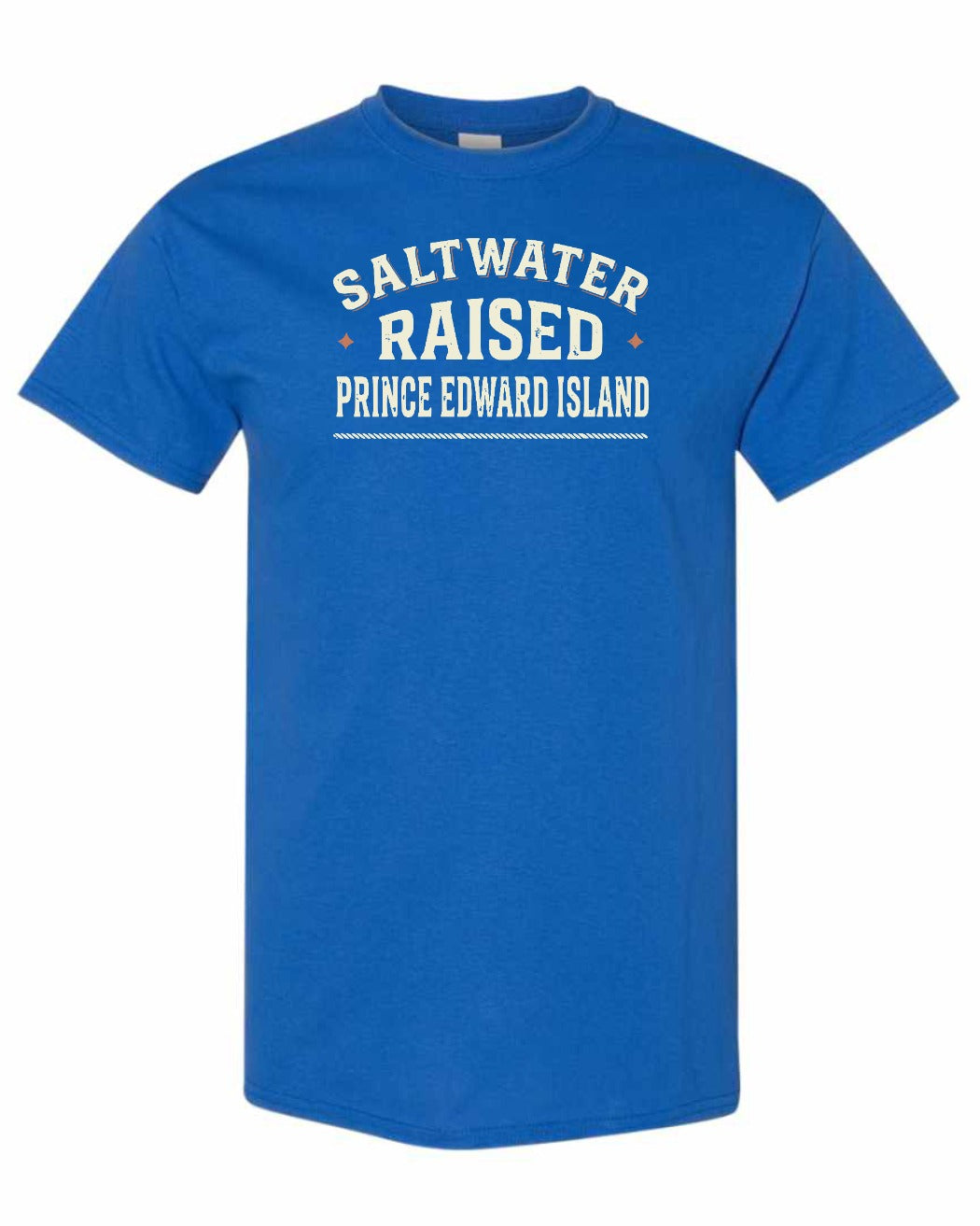PEI Saltwater Raised Sign Men's Tee