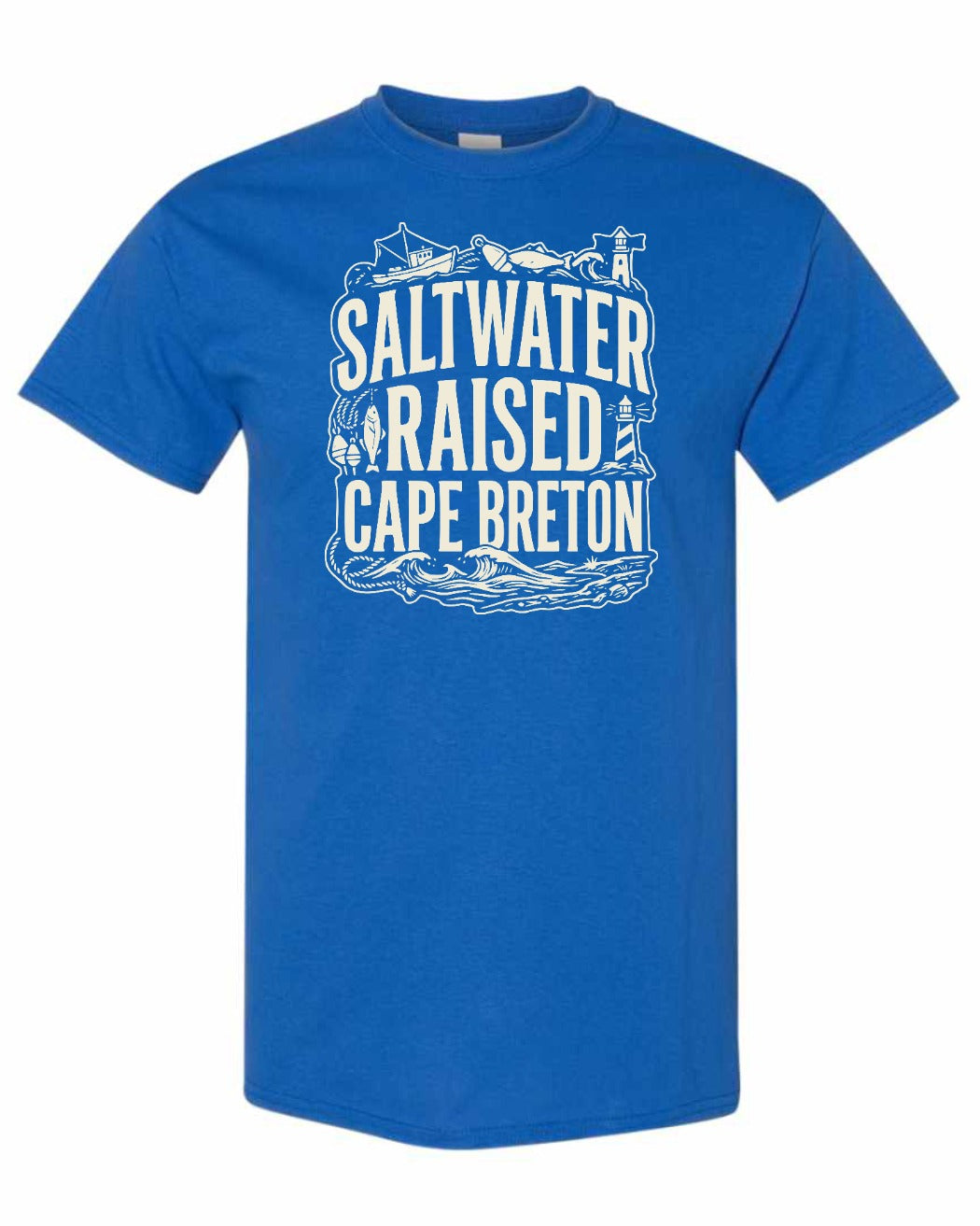 CB Saltwater Raised Folk Men's Tee