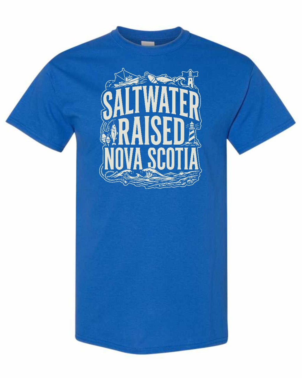Saltwater Raised NS Folk Men's Tee