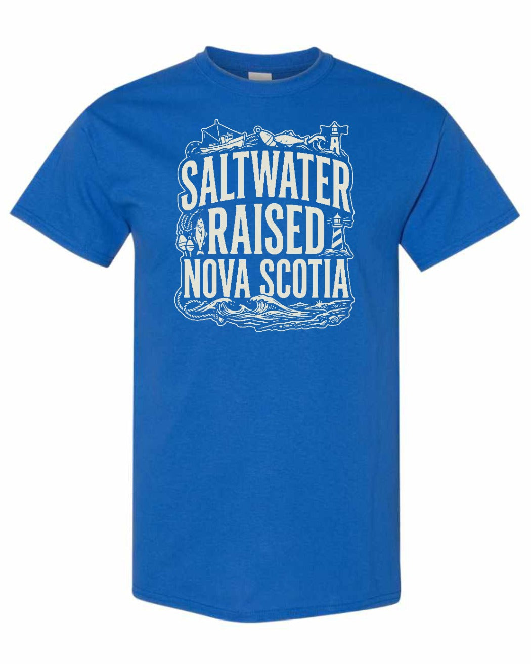 Saltwater Raised NS Folk Men's Tee