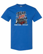 Trap Life Men's Tee in Royal