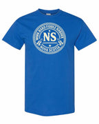 Work Hard Ns Men's Tee in Royal
