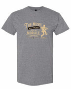Muisic Will Continue Fiddle Men's Tee in Graphite Heather