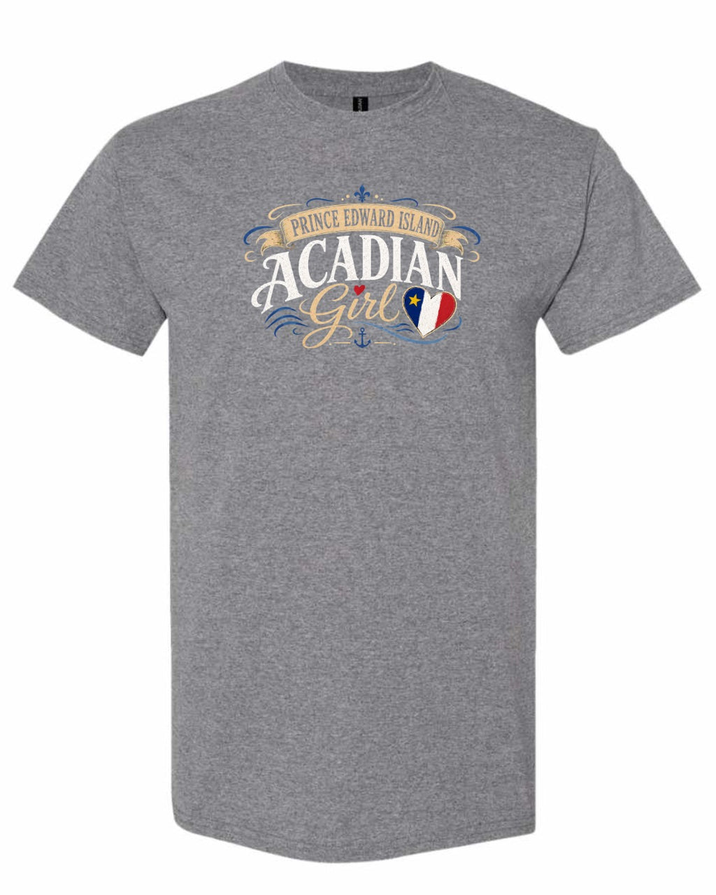 Pei Girl Garment Men's Tee in Graphite Heather
