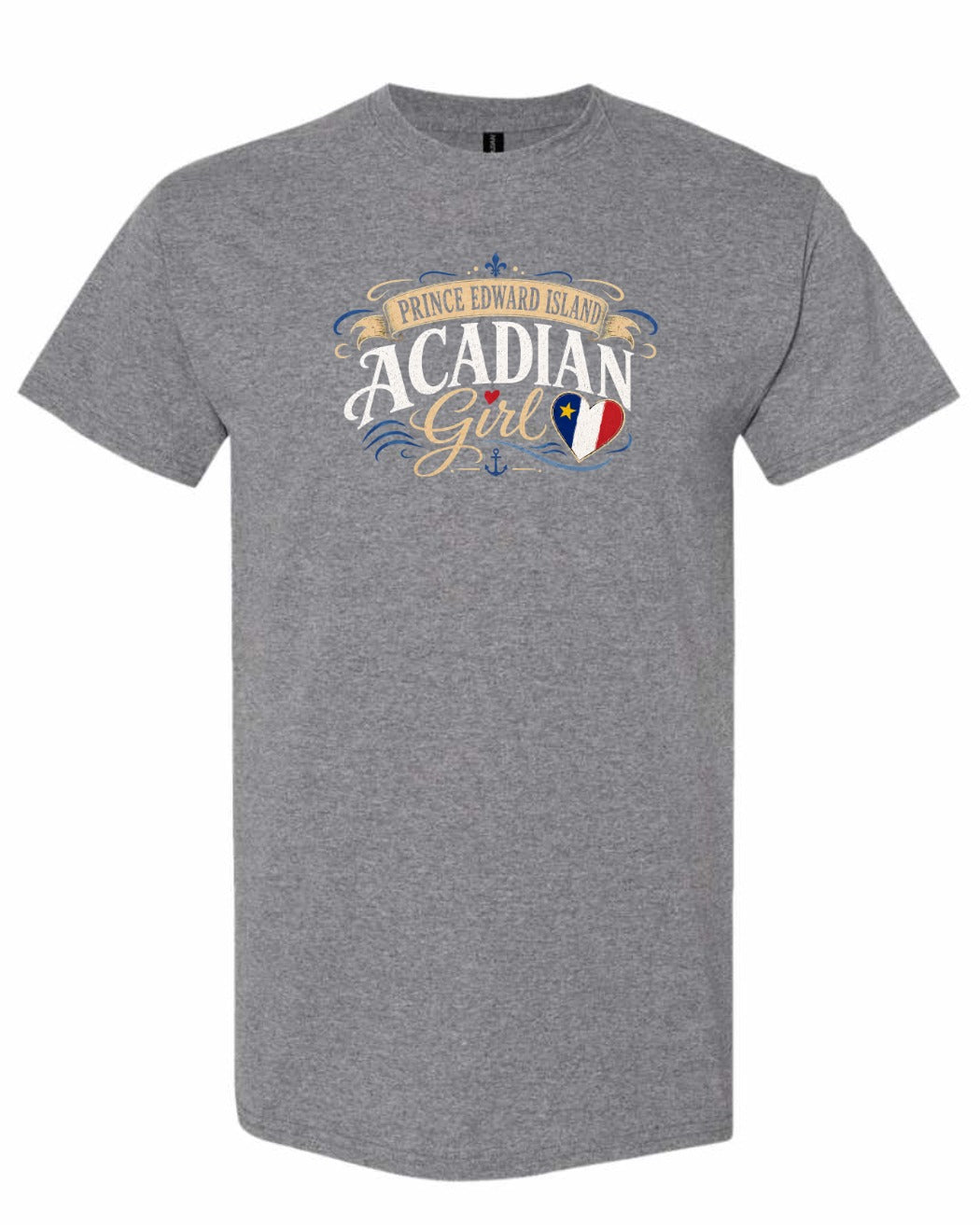 Pei Girl Garment Men's Tee in Graphite Heather