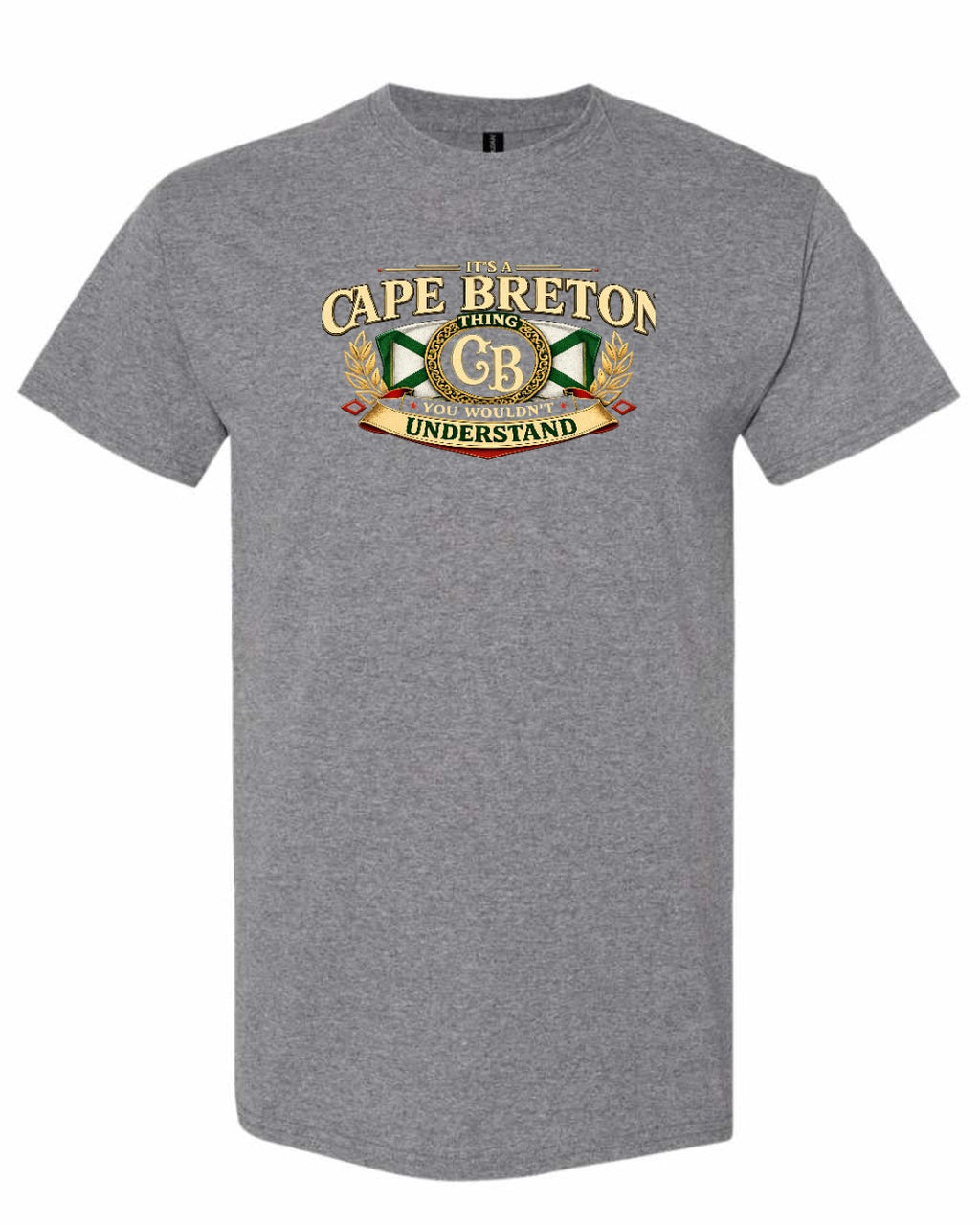 Cb Understand Men's Tee in Graphite Heather