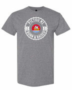 Pictou Born Raised Men's Tee in Graphite Heather