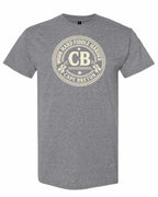 Work Hard Cb Men's Tee in Graphite Heather