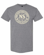 Work Hard Ns Men's Tee in Graphite Heather