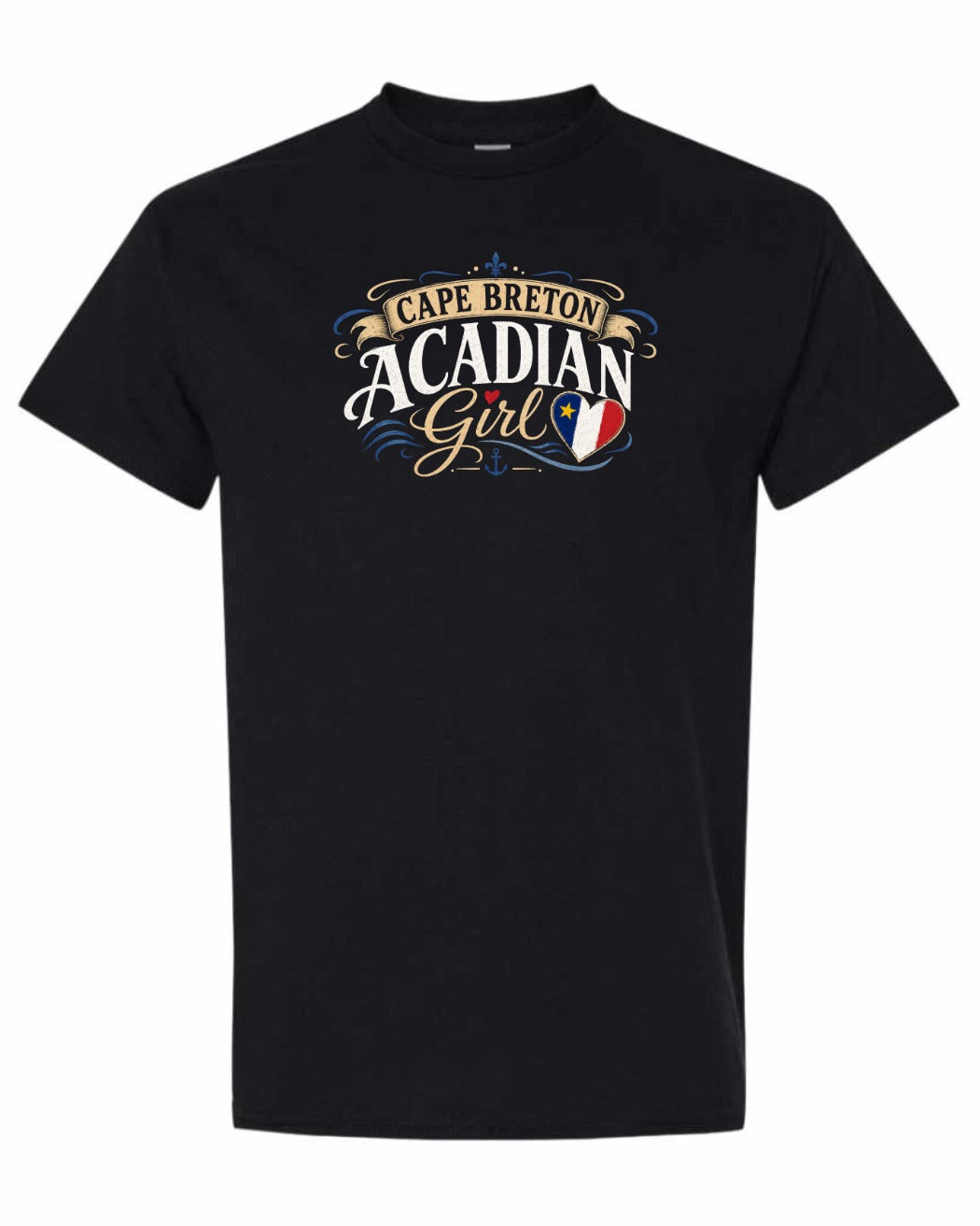 Cape Breton Girl Garment Men's Tee in Black