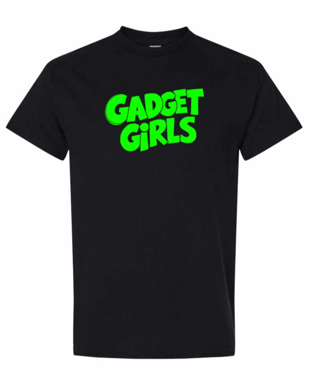 Gadget Girls Men's Tee Green Logo