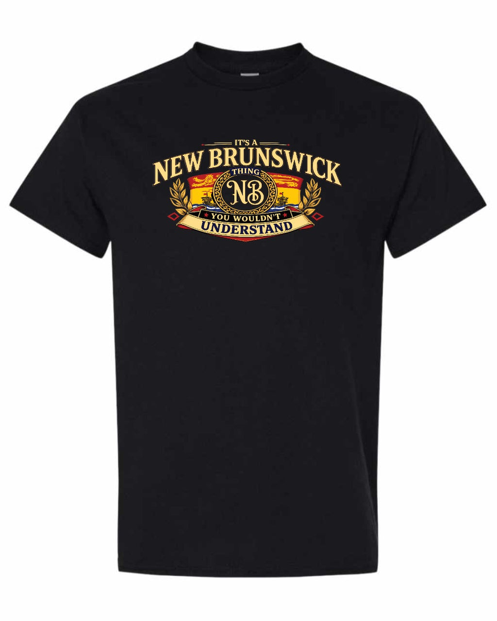 Nb Understand Full Front Men's Tee in Black