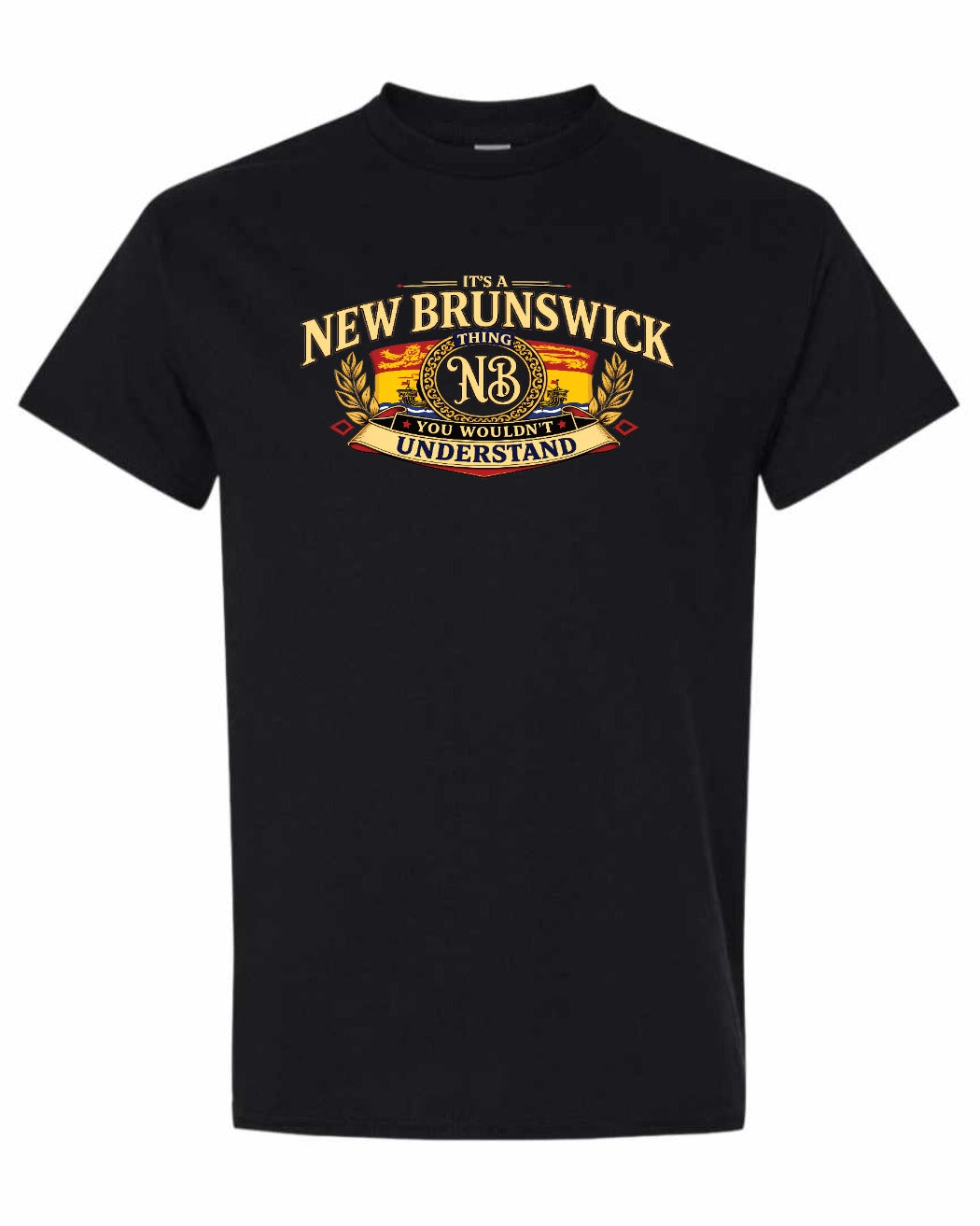 Nb Understand Full Front Men's Tee in Black