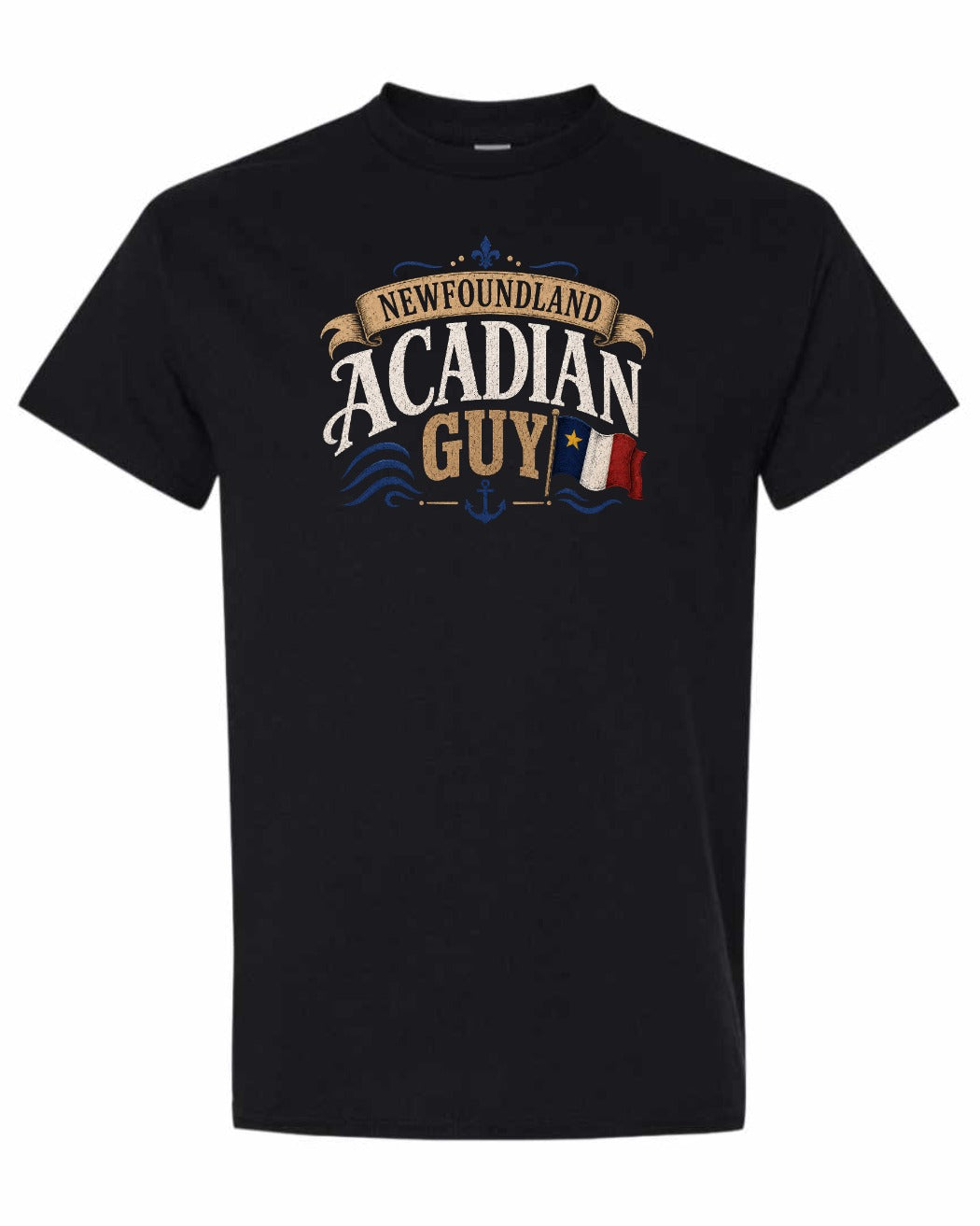 Newfoundland Guy Men's Tee in Black
