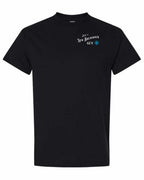 Just A NB Guy Blue Compass Left Chest Men's Tee