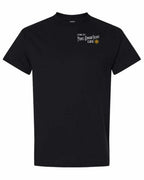 Living the PEI Life Yellow Compass Left Chest Men's Tee