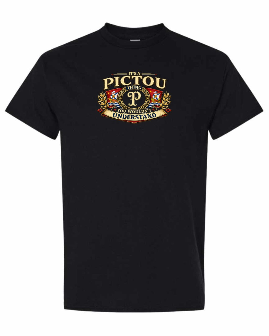 Pictou Understand Men's Tee in Black