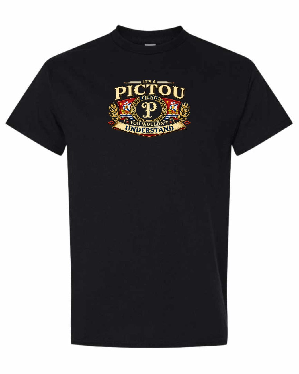 Pictou Understand Men's Tee in Black