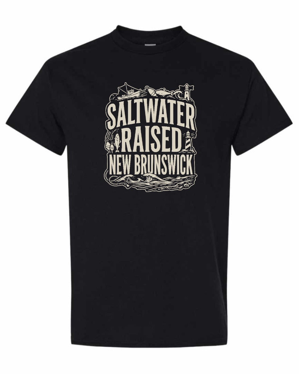 NB Saltwater Raised Folk Men's Tee