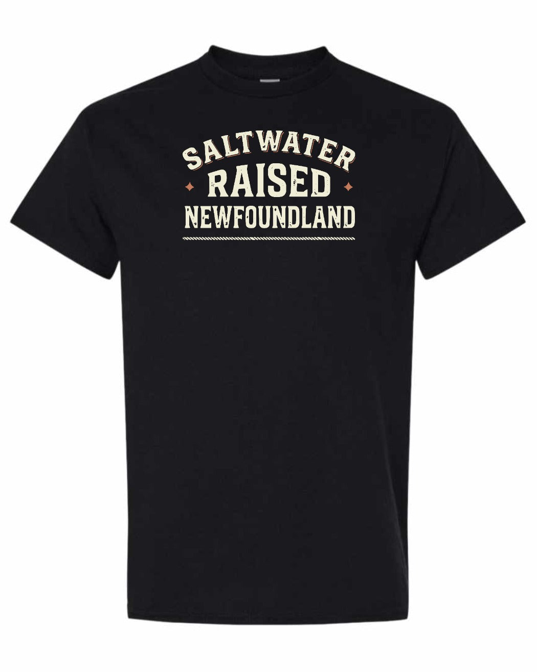 NFLD Saltwater Raised Sign Men's Tee