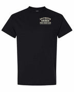 PEI Saltwater Raised Sign Left Chest and Back Men's Tee