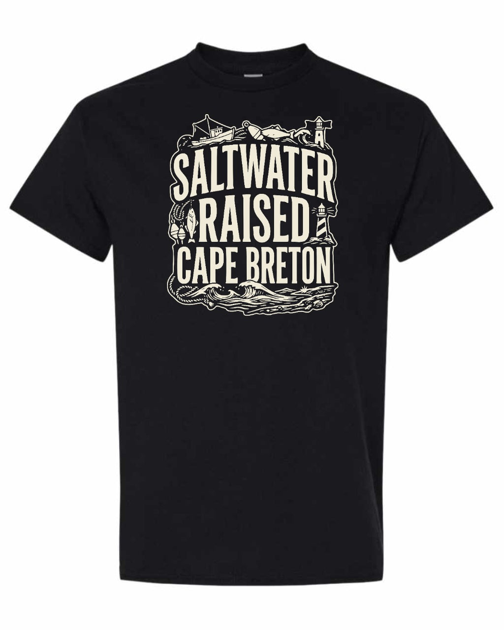 CB Saltwater Raised Folk Men's Tee