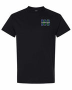 NS Saltwater Raised NS Left Chest and Back Men's tee