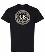 Work Hard Cb Men's Tee in Black