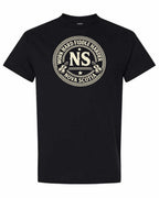 Work Hard Ns Men's Tee in Black