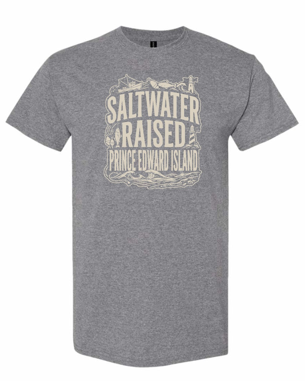 PEI Saltwater Raised Folk Men's Tee