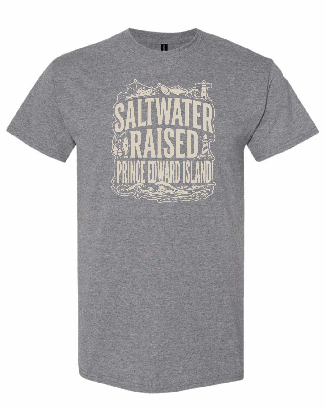 PEI Saltwater Raised Folk Men's Tee