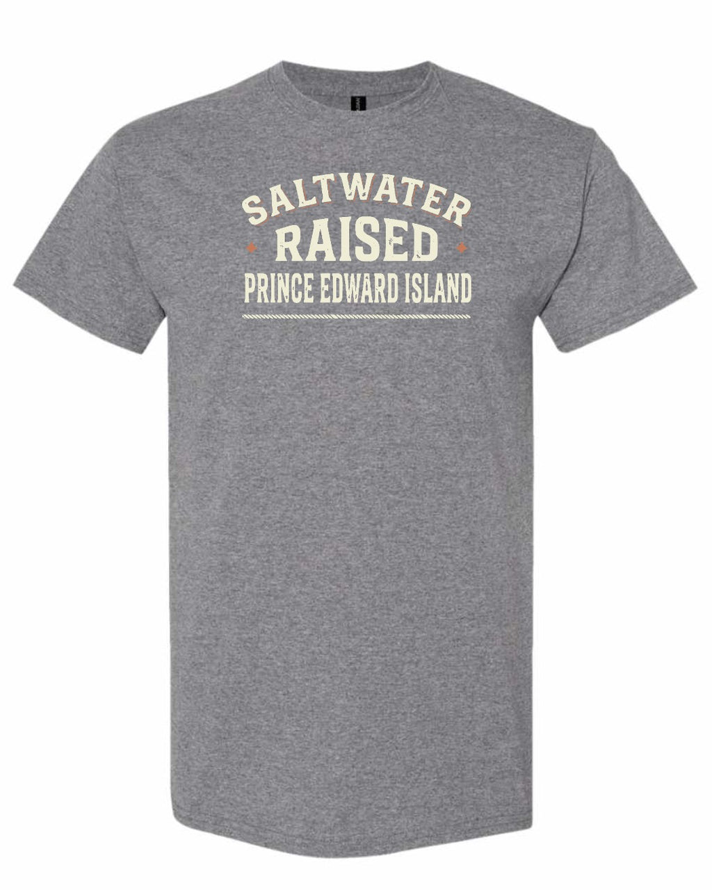PEI Saltwater Raised Sign Men's Tee