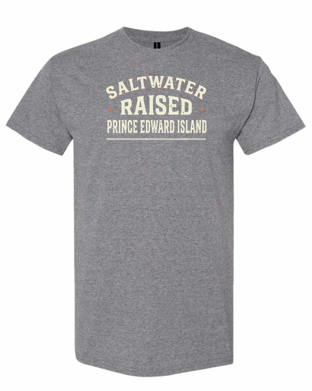 PEI Saltwater Raised Sign Men's Tee