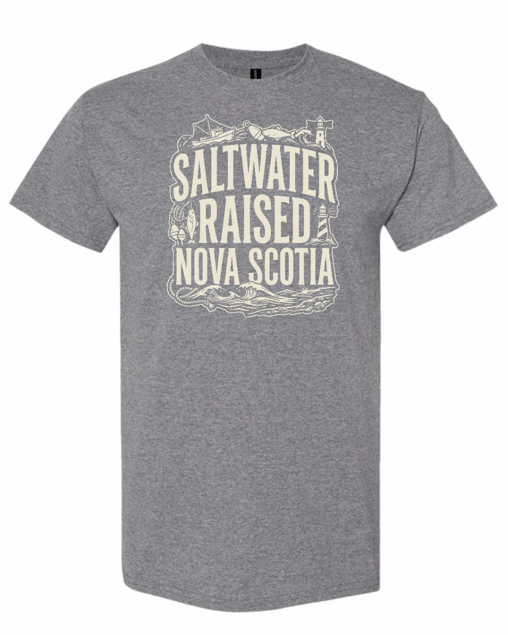 Saltwater Raised NS Folk Men's Tee