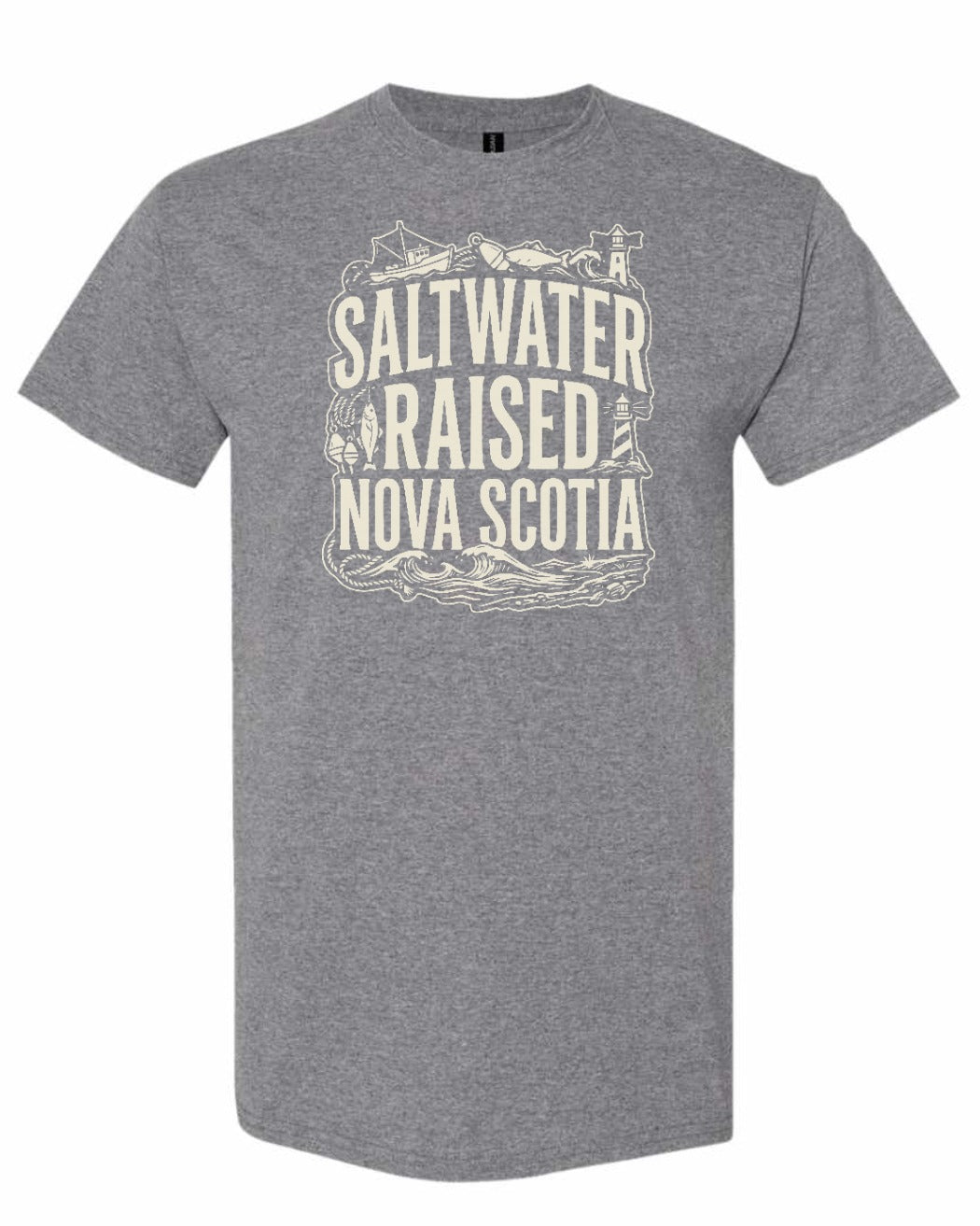 Saltwater Raised NS Folk Men's Tee