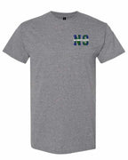 NS Saltwater Raised NS Left Chest and Back Men's tee