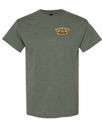 Nb Understand Left Chest and Back Men's Tee in Heather Military Green