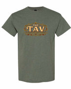 The Tav Garment Men's Tee in Heather Military Green
