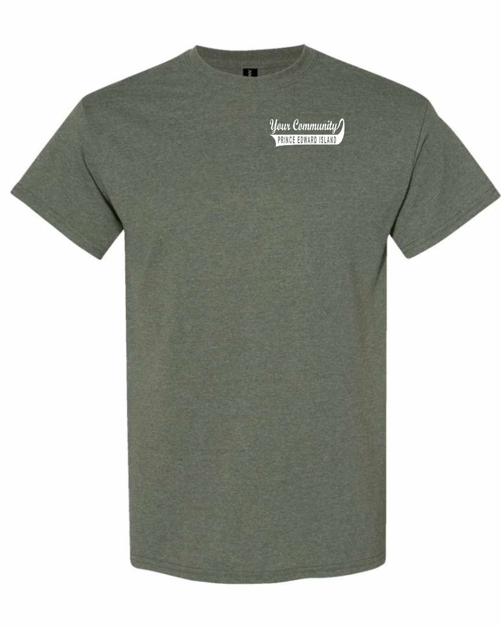 Your Community Swoop PEI Left Chest Men's Tee